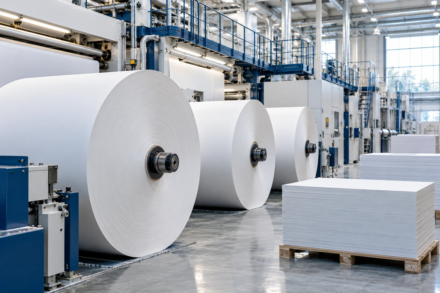 Paper for everyday possibilities. — illustrative Paper & Power scene